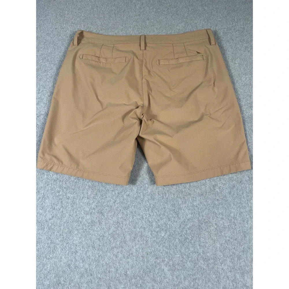 UNTUCKit Mens Chancellor Performance Shorts Bundle Tan Black Size 34 Lot of 2